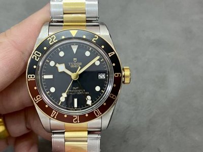 Zf Adds A "Sass Ring" Watch To The Tudor Gmt Family. The Overall Color Scheme Is