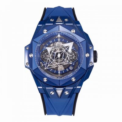Hublot Big Bang Sang Bleu II Blue Ceramic Tattoo II watch, Hublot's most sought-