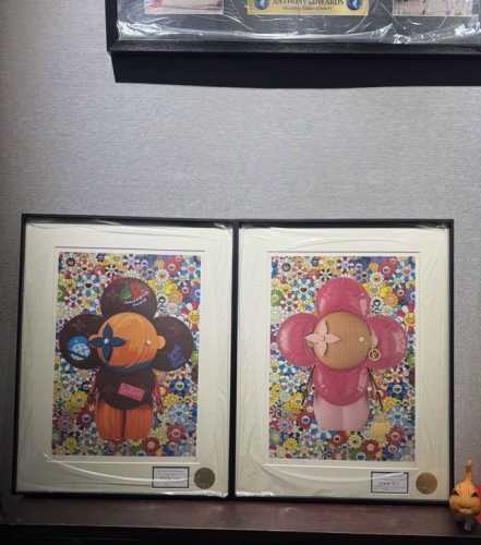 Death Nyc signed print, limited to 100 editions Ap, random edition number Minima