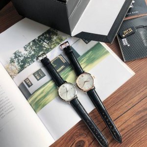 Montblanc Heritage Spirit series, black alligator leather. Automatic mechanical