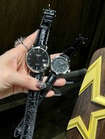 Gold + 20 Steel Band + 20 Longines Couple's Watch Original Imported Quartz Movem
