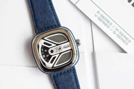 Exclusive New Original Seven Fridays Automatic Mechanical Men's Watch Sf-M 50 Wi - Click Image to Close