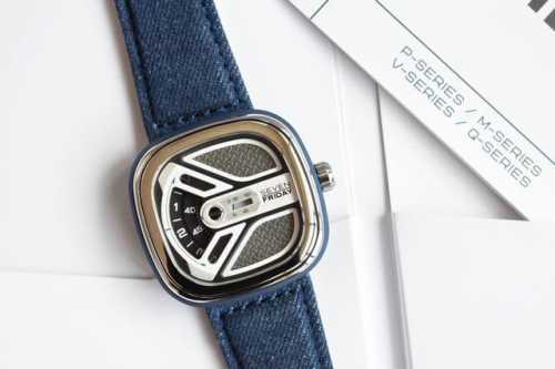 Exclusive New Original Seven Fridays Automatic Mechanical Men's Watch Sf-M 50 Wi