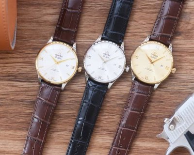 Gold + 20Mm Steel Bracelet Men's Favorite Three-Hand Watch Latest: Omega Best De