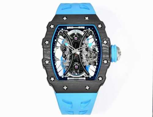 The Richard Mille RM53-01 combines watch design with sporting events, perfectly