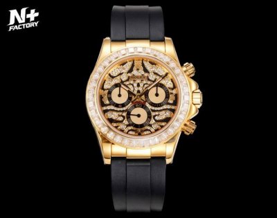 N+ Factory Daytona "Tiger Daytona" Entry-Level: Built-in Dandong 7750 movement,