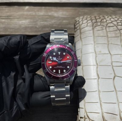 Steel strap 690 Tudor Biwan series equipped with a fully automatic mechanical m