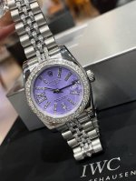 Diamond-Studded Strap Rolex Datejust Series Classic Women's Watch Solid Steel Br