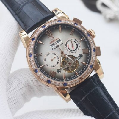 Brand: Omega Type: Men's Watch Case: Top-grade 316L stainless steel Strap: Impo