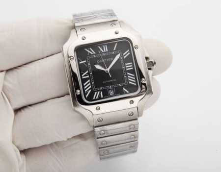 White Steel. Color 20. One Of Cartier's Most Classic Series, Santos Brand: Carti - Click Image to Close