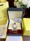 V gold material code: 16.17.18. Hermes small smooth belt bracelet. High-end prec