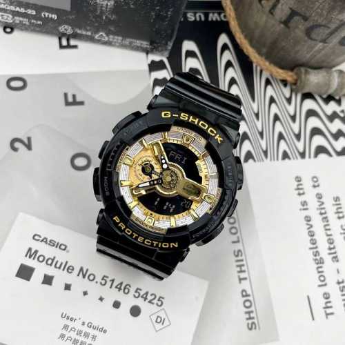 g-Shock Casio Watch Latest Model New Color Black Gold Model High Quality Purs