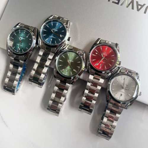 Omega Seamaster Series! Quartz hollow mechanical case back! Men's favorite watch