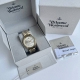 viviennewestwood Watch With Grey Dial, Quartz Movement, Stainless Steel Strap