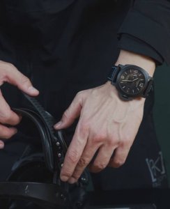 1948025FFF # Vs Panerai 1441 series 44mm ceramic bezel with P11700 fully automat