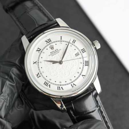 A white gold Rolex Cellini, a gentlemanly watch perfect for any occasion. Equip - Click Image to Close