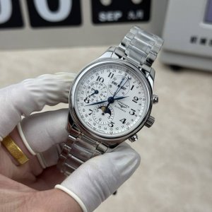 Gs Longines eight-hand moon phase Longines Master Collection 42Mm7751 movement.