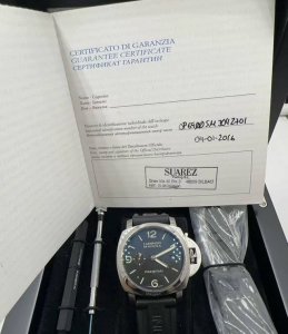 Panerai Pam00312, Lumimor 1950 series, 44mm case diameter, automatic mechanical